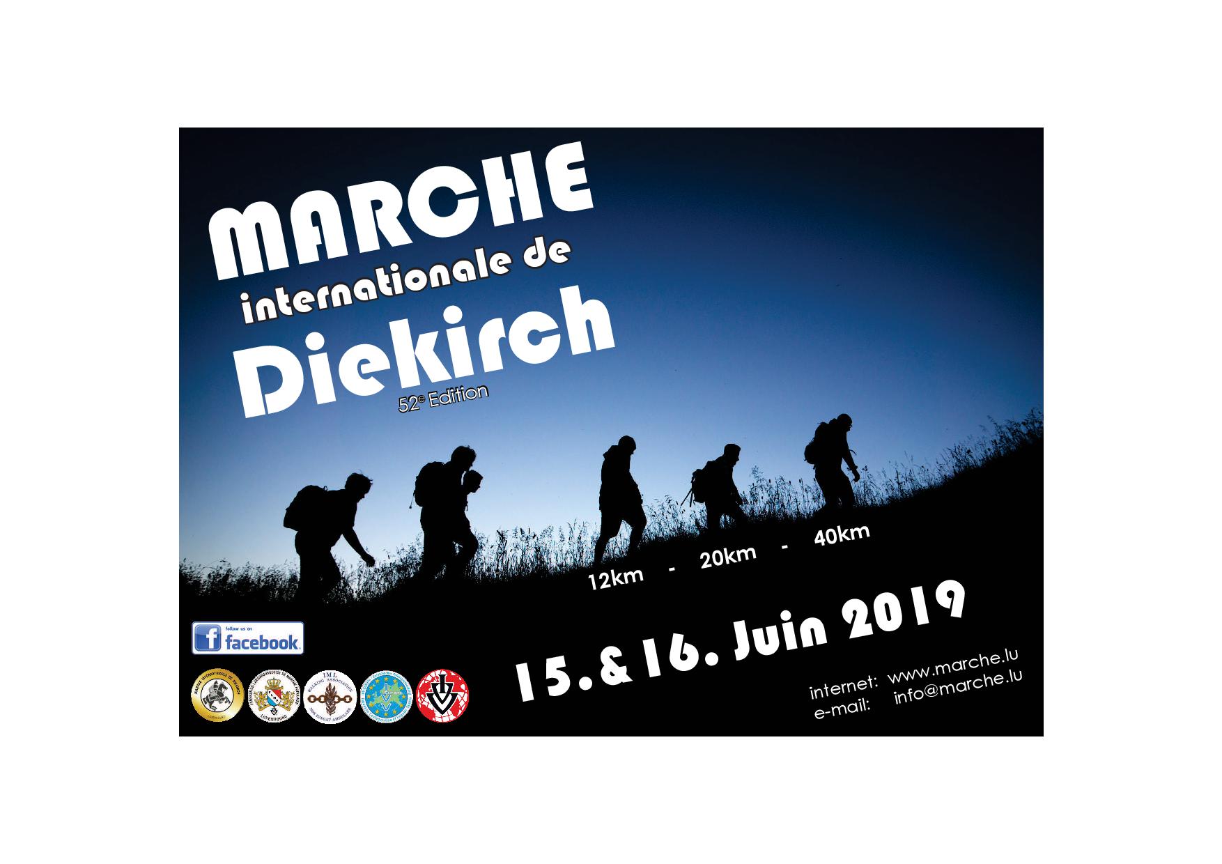 DIEKIRCH FLMP IVV WANDERUNG  