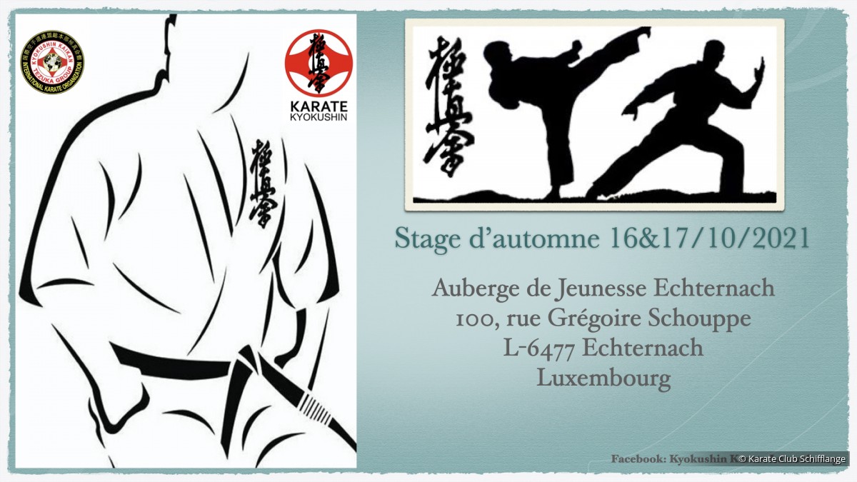 Stage d'automne 2021
