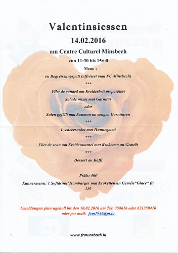 Valentinsiessen 2016